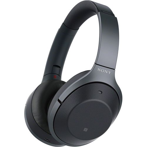 소니 Sony WH1000XM2 Premium Noise Cancelling Wireless Headphones ? Black (WH1000XM2B) (Certified Refurbished)