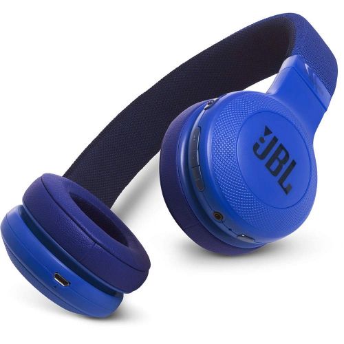 제이비엘 JBL Signature Sound Bluetooth Wireless On-Ear Headphones with One-Button Remote and Microphone, Blue (Certified Refurbished)