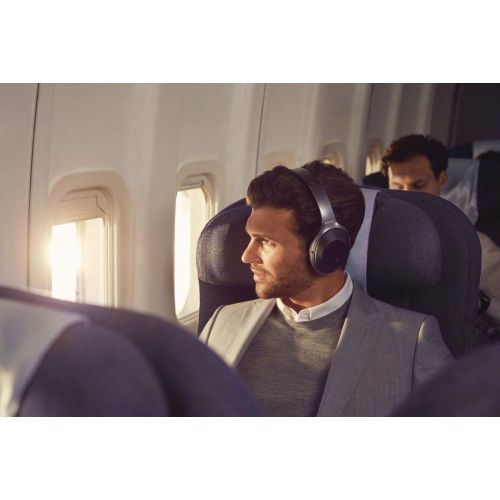 소니 Sony WH1000XM2 Premium Noise Cancelling Wireless Headphones ? Black (WH1000XM2B) (Certified Refurbished)