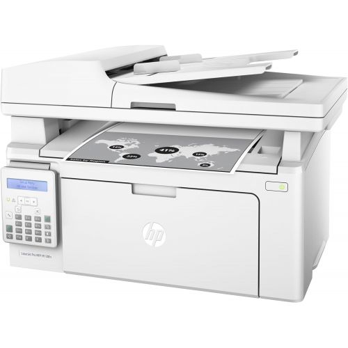 에이치피 HP LaserJet Pro MFP M130fn Printer, White (Certified Refurbished)