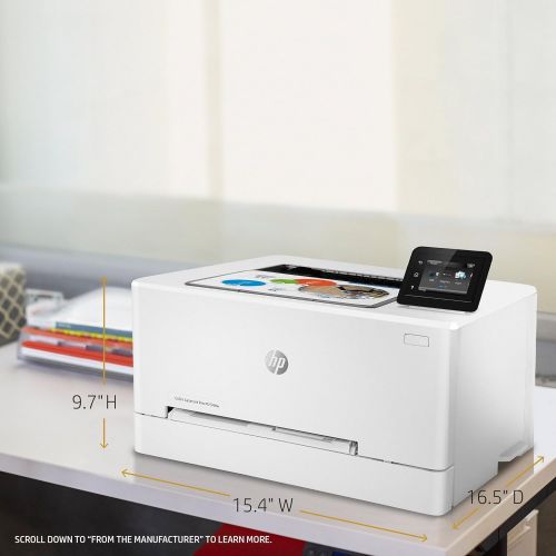 에이치피 HP Laserjet Pro M254dw Wireless Color Laser Printer (T6B60A) (Certified Refurbished)