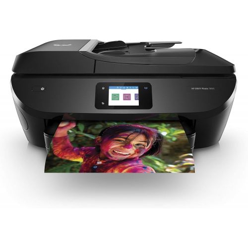 에이치피 HP ENVY Photo 7855 All in One Photo Printer with Wireless Printing, Instant Ink ready (K7R96A) (Certified Refurbished)