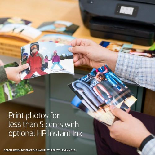 에이치피 HP ENVY Photo 7855 All in One Photo Printer with Wireless Printing, Instant Ink ready (K7R96A) (Certified Refurbished)
