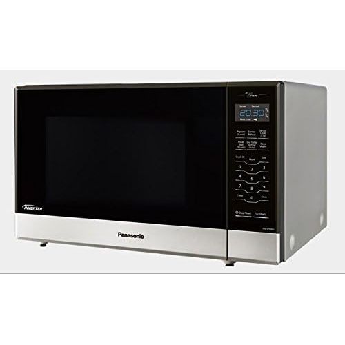 파나소닉 Panasonic NN-ST696S CountertopBuilt-In Microwave with Inverter Technology, 1.2 cu. ft. , Stainless (Certified Refurbished)