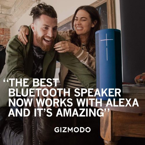 Ultimate Ears MegaBlast Super Portable Wi-Fi Bluetooth Speaker with Alexa Built-in Blue Steel - Refurbished (996-000332)