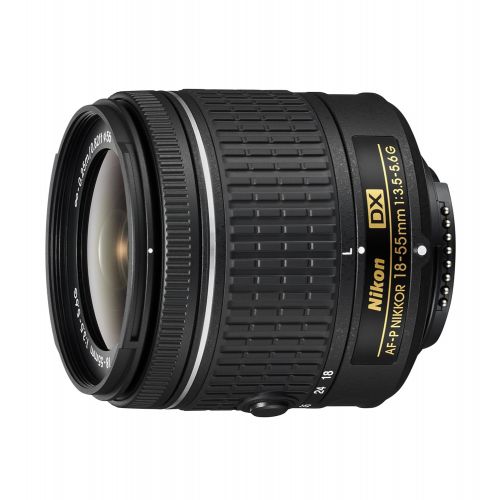  Nikon AF-P DX NIKKOR 18-55mm f3.5-5.6G Lens for Nikon DSLR Cameras (Certified Refurbished)