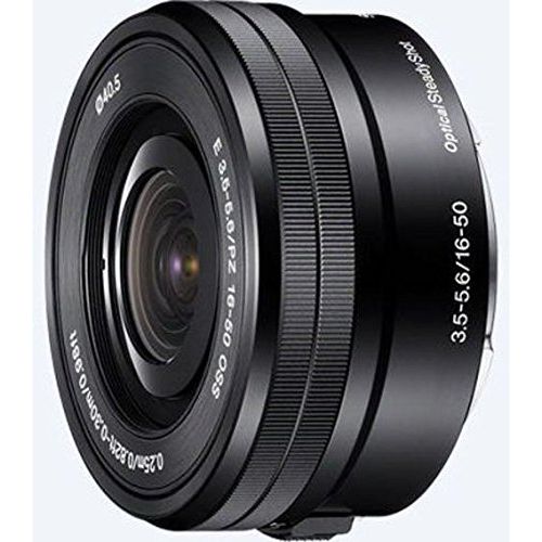 소니 Sony SELP1650PS E PZ 16-50mm f3.5-5.6 OSS Zoom Lens APS-C-Format E-Mount Cameras (Certified Refurbished)