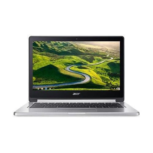 에이서 2017 Acer R13 13.3 Convertible 2-in-1 Full HD IPS Touchscreen Chromebook - MediaTek Quad-core 2.1GHz, 4GB RAM, 32GB SSD, PowerVR GX6250, 12Hr Battery Life, Chrome OS (Certified Ref