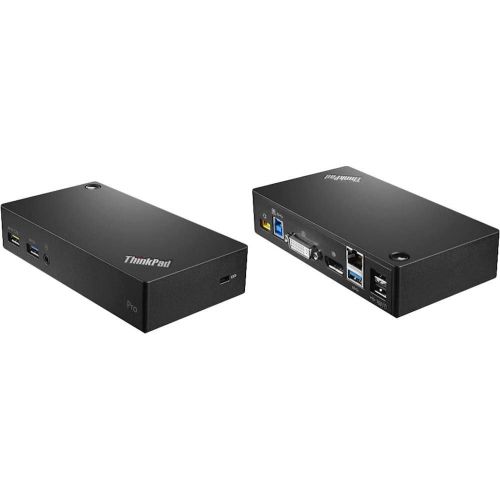 레노버 Lenovo USB 3.0 Pro Docking station( 40A70045US )In The Factory Sealed Lenovo USA Retail Packaging (Certified Refurbished)