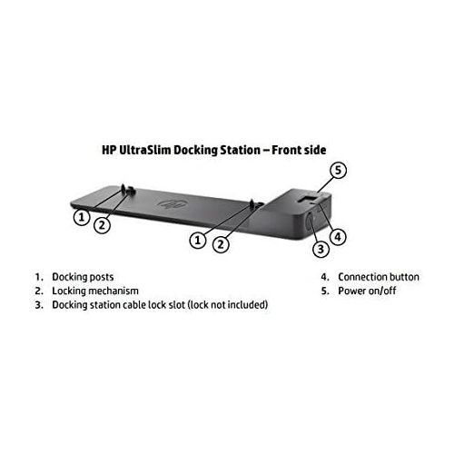 에이치피 HP Ultra Slim Docking Station G2 D9Y32 (Certified Refurbished)