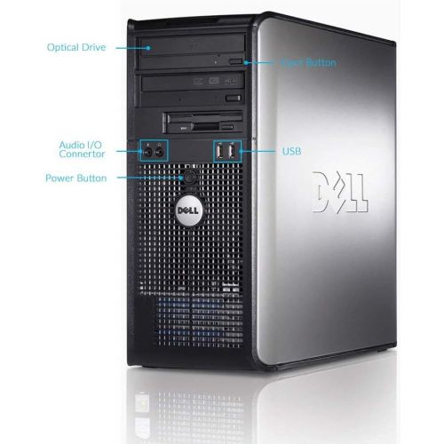 델 Dell OptiPlexCore 2 Duo 3.00 GHz New 8GB Memory  1TB HDDDVD+RWWINDOWS 10 Home x64 (Certified Refurbished)