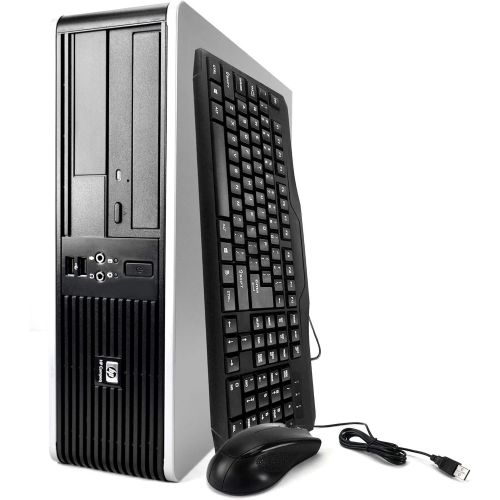 에이치피 HP Elite 7800 Desktop Computer, Intel Core 2 Duo Processor, 4GB RAM, 160GB Hard Drive, DVD, Keyboard & Mouse, Windows 10 Home (Certified Refurbished)