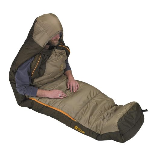  Amazon Renewed Slumberjack SJK Ronin 0-Degree Sleeping Bag, Tan (Renewed)