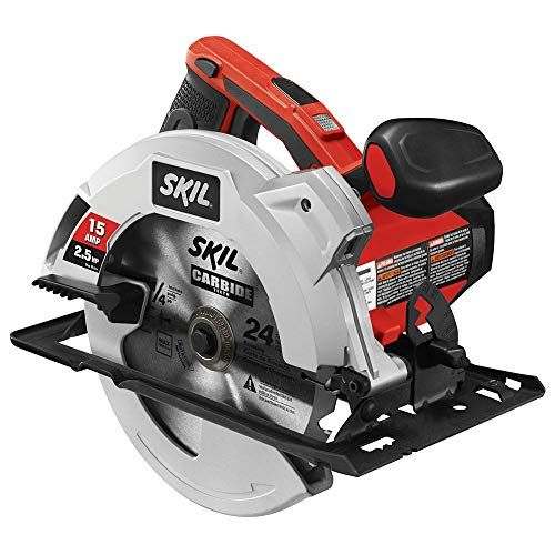  Amazon Renewed SKIL 5280-01 15-Amp 7-1/4-Inch Circular Saw with Single Beam Laser Guide (Renewed)