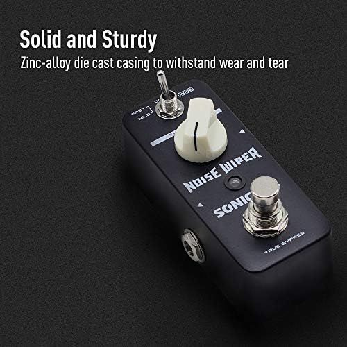  [아마존베스트]SONICAKE Noise Wiper True Bypass Noise Gate Guitar Bass Effects Pedal