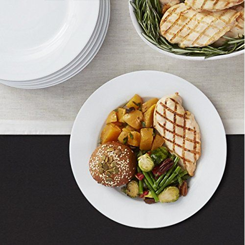  AmazonBasics 6-Piece Dinner Plate Set
