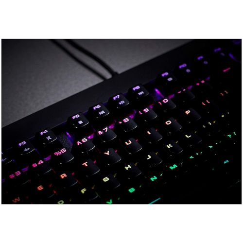  AmazonBasics Programmable Mechanical PC Gaming Keyboard | RGB LED Backlit, US Layout (QWERTY)