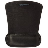AmazonBasics Gel Computer Mouse Pad with Wrist Support Rest