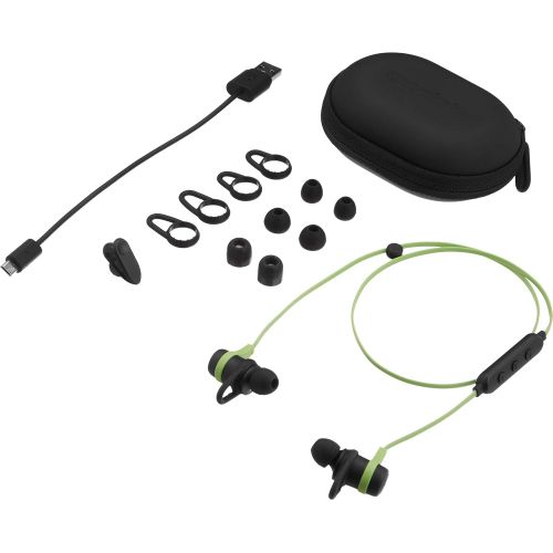  AmazonBasics Wireless Bluetooth Fitness Headphones Earbuds with Microphone, Black