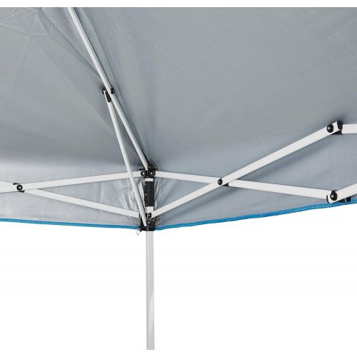  AmazonBasics Pop-Up Canopy Tent - 10 x 10, Blue