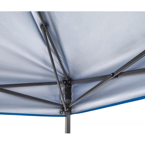  AmazonBasics 10 x 10 Pop-Up Canopy with sidewalls, Blue
