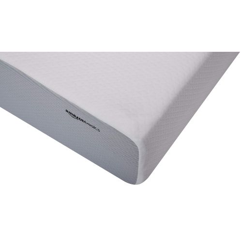  AmazonBasics Memory Foam Mattress - Soft Bed, Plush Feel, CertiPUR-US Certified - 12-Inch, Twin Size