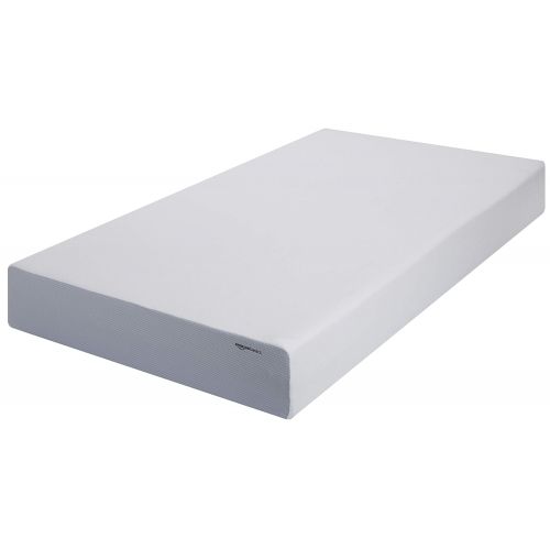  AmazonBasics Memory Foam Mattress - Soft Bed, Plush Feel, CertiPUR-US Certified - 12-Inch, Twin Size