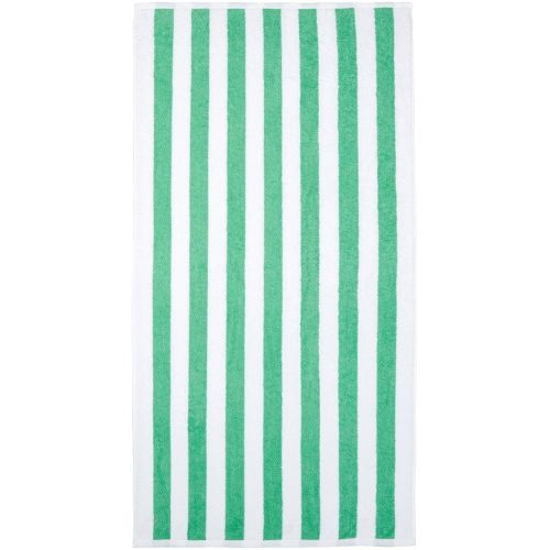  AmazonBasics Cabana Stripe Beach Towel - Pack of 2, Green