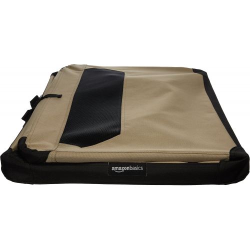  AmazonBasics Portable Folding Soft Dog Travel Crate Kennel