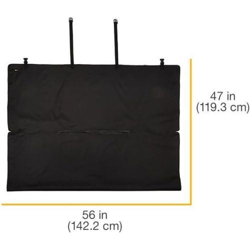  [아마존 핫딜]  [아마존핫딜]AmazonBasics Waterproof Car Back Bench Seat Cover Protector for Pets - 56 x 47, Black