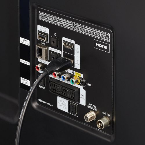  [아마존베스트]AmazonBasics High-Speed HDMI Cable, 3 Feet, 2-Pack