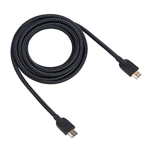  [아마존베스트]AmazonBasics Braided 4k HDMI to HDMI Cable - 10-Foot