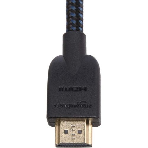  [아마존베스트]AmazonBasics Braided 4k HDMI to HDMI Cable - 10-Foot