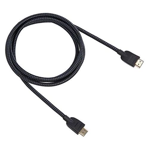  [아마존베스트]AmazonBasics Braided HDMI Cable - 6-Foot