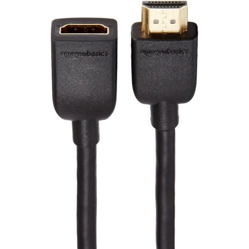  [아마존베스트]AmazonBasics High-Speed Male to Female HDMI Extension Cable - 3 Feet