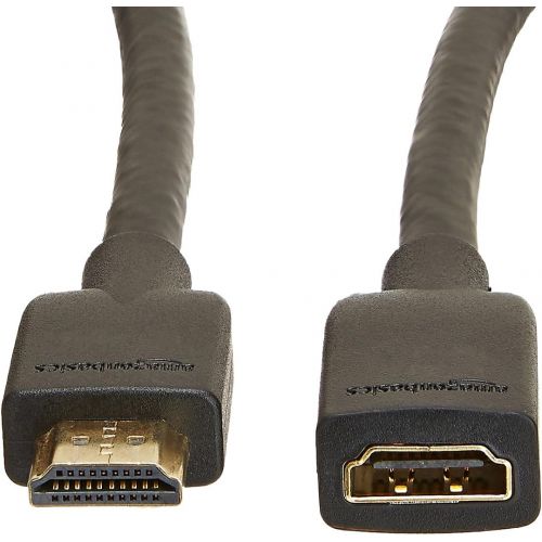  [아마존베스트]AmazonBasics High-Speed Male to Female HDMI Extension Cable - 6 Feet