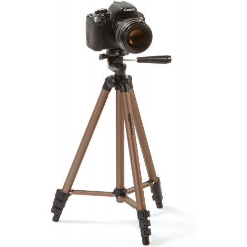  [아마존베스트]AmazonBasics Lightweight Camera Mount Tripod Stand With Bag - 16.5 - 50 Inches