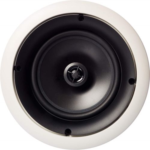  [아마존베스트]AmazonBasics 6.5 Round In-Ceiling In-Wall Mounted Speakers, Set of 2