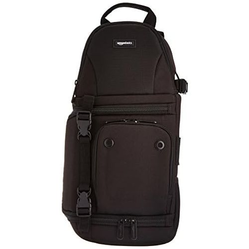  [아마존베스트]AmazonBasics Camera Sling Bag - 8 x 6 x 15 Inches, Black