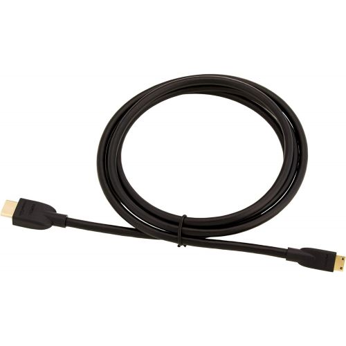  [아마존베스트]AmazonBasics High-Speed Mini-HDMI to HDMI TV Adapter Cable - 6 Feet
