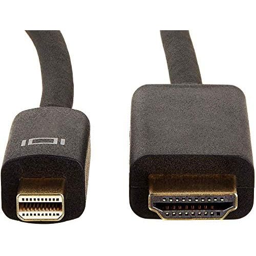  [아마존베스트]AmazonBasics Mini DisplayPort to HDMI Display Adapter Cable - 3 Feet