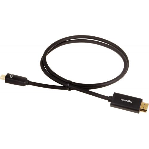  [아마존베스트]AmazonBasics Mini DisplayPort to HDMI Display Adapter Cable - 3 Feet