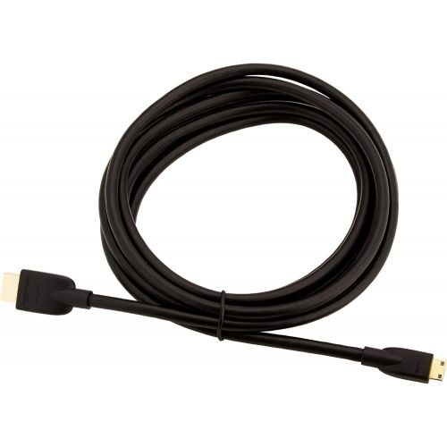  [아마존베스트]AmazonBasics High-Speed Mini-HDMI to HDMI TV Adapter Cable - 10 Feet