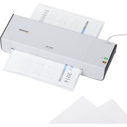  [아마존베스트]AmazonBasics Clear Thermal Laminating Plastic Paper Laminator Sheets - 8.9 Inch x 11.4 Inch, 200-Pack