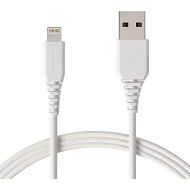 [아마존베스트]AmazonBasics Lightning to USB A Cable, MFi Certified iPhone Charger, White, 10 Foot