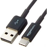 [아마존베스트]AmazonBasics USB Type-C to USB-A 2.0 Male Charger Cable - 6 Feet (1.8 Meters) - Black