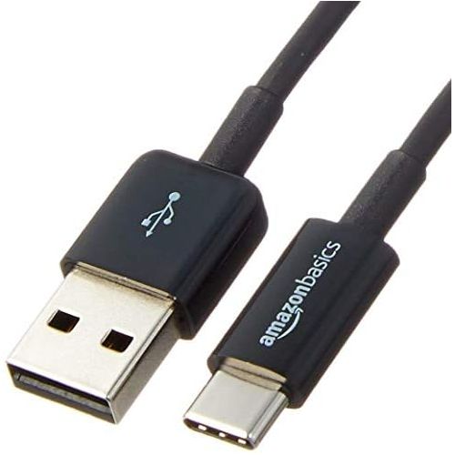  [아마존베스트]AmazonBasics USB Type-C to USB-A 2.0 Male Charger Cable - 6 Feet (1.8 Meters) - Black