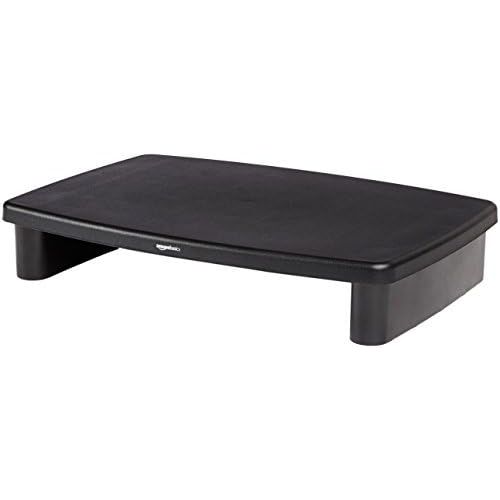  [아마존베스트]AmazonBasics Adjustable Computer Monitor Riser Desk Stand