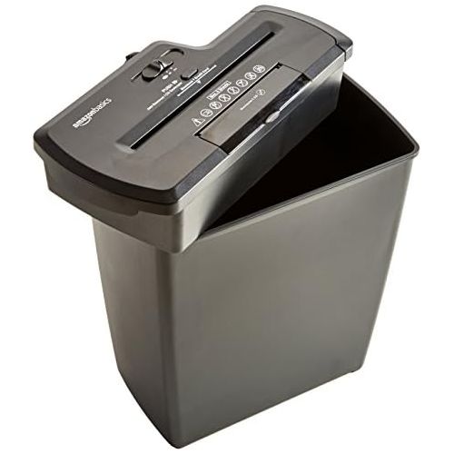  [아마존베스트]AmazonBasics 8-Sheet Strip-Cut Paper, CD and Credit Card Home Office Shredder