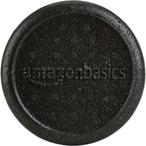  [아마존베스트]AmazonBasics High-Density Round Foam Roller, Black and Speckled Colors